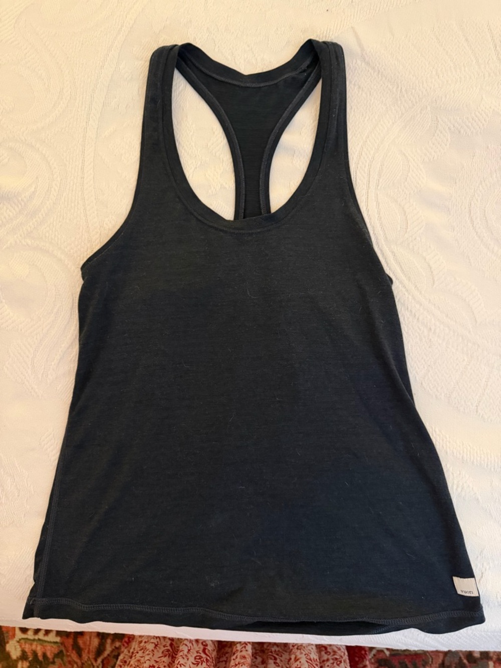 Vuori dark blue Racerback Tank